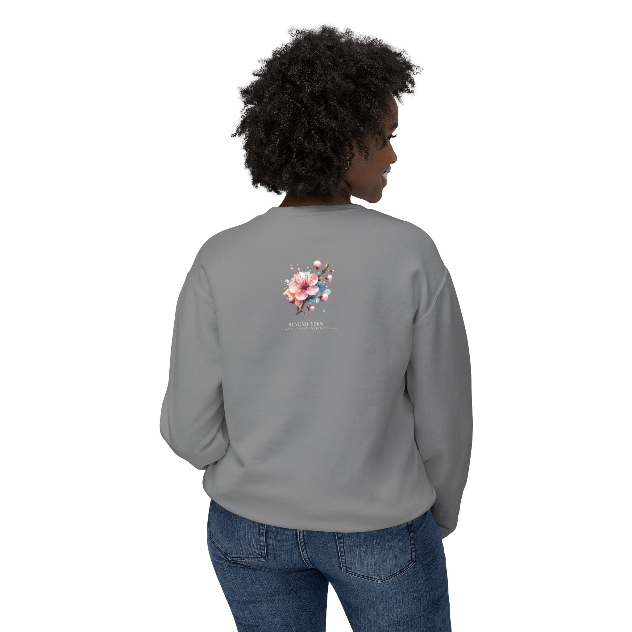 Then Sings My Soul | Comfort Colors® Blossom & Birds Sweatshirt - Image 20