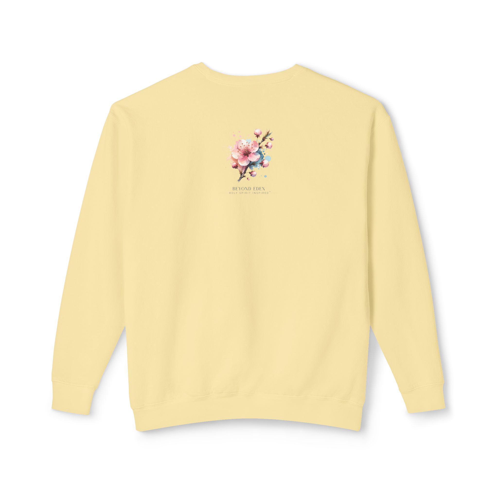 Then Sings My Soul | Comfort Colors® Blossom & Birds Sweatshirt - Image 6