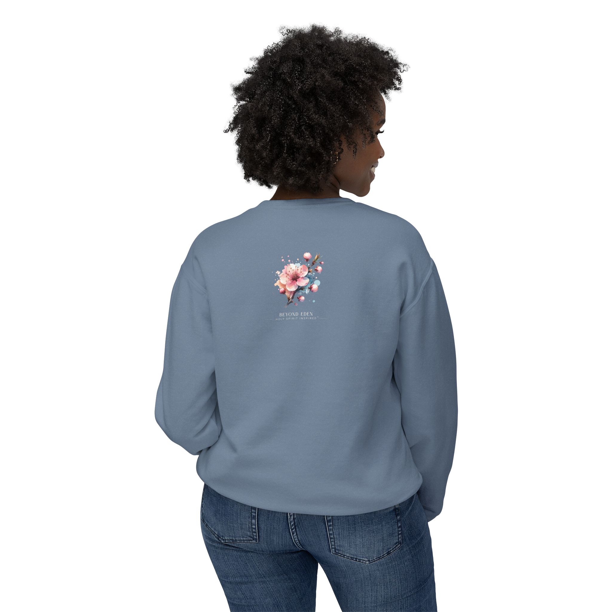 Then Sings My Soul | Comfort Colors® Blossom & Birds Sweatshirt - Image 32