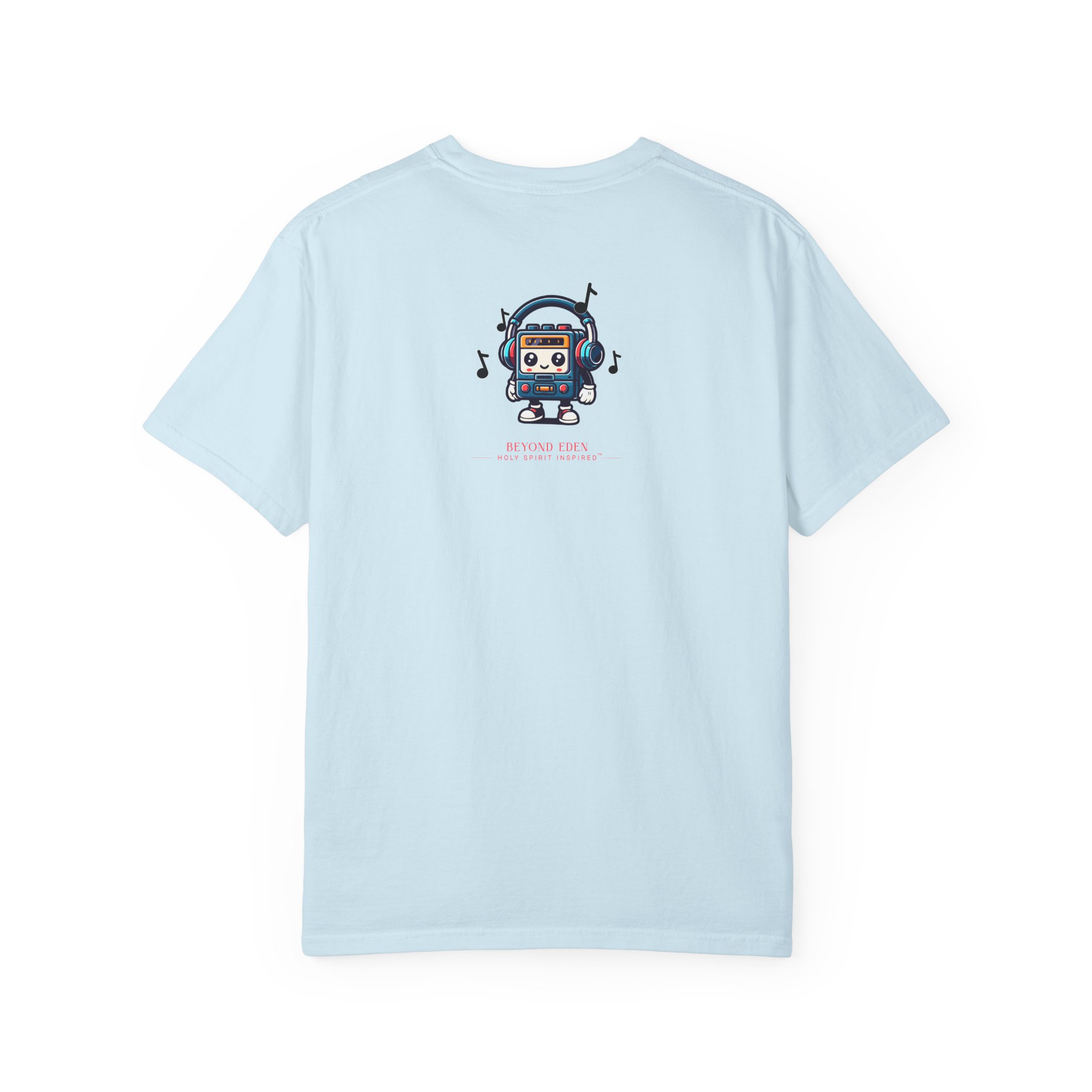 "Worship the Lord" Walkman Comfort Colors® T-Shirt - Image 46