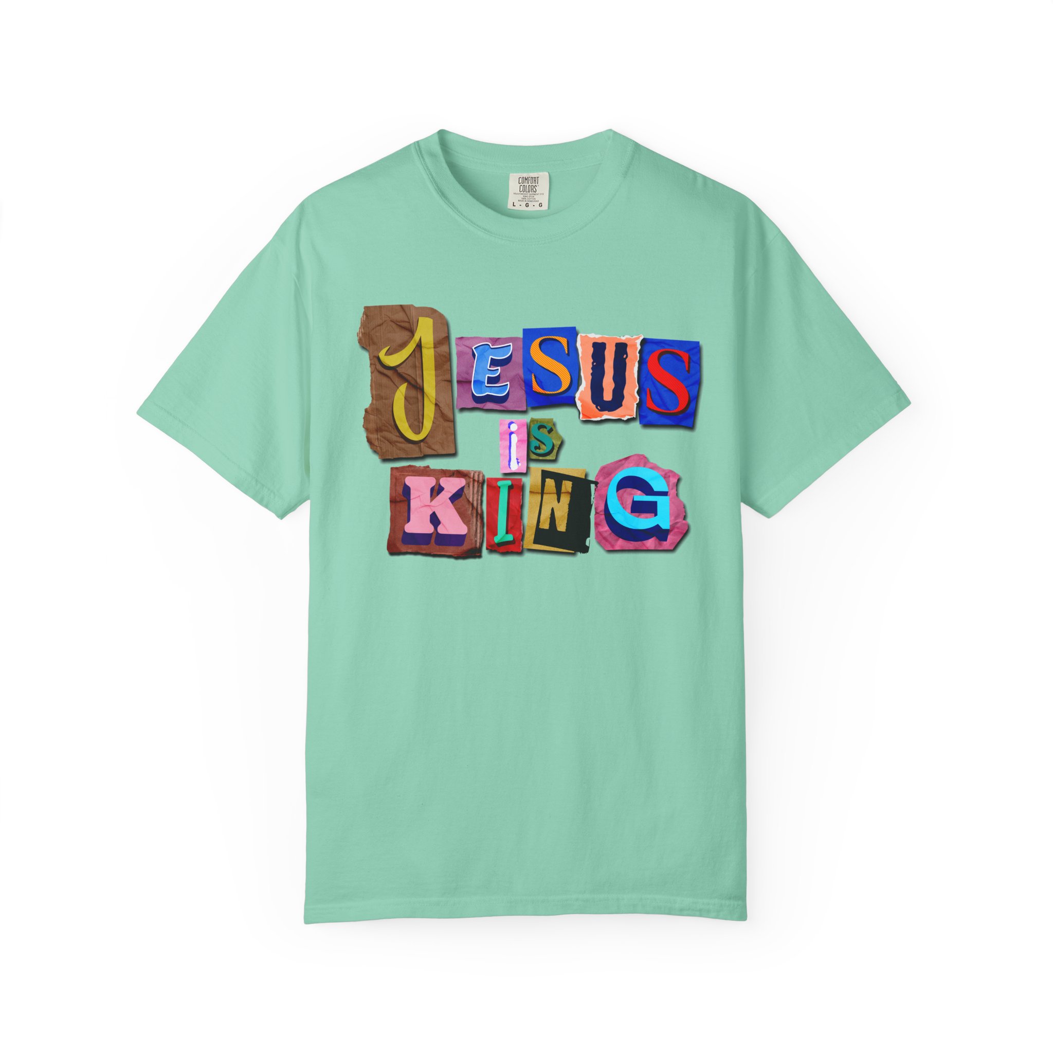 Jesus Is King | Comfort Colors® Christian T-Shirt - Image 37