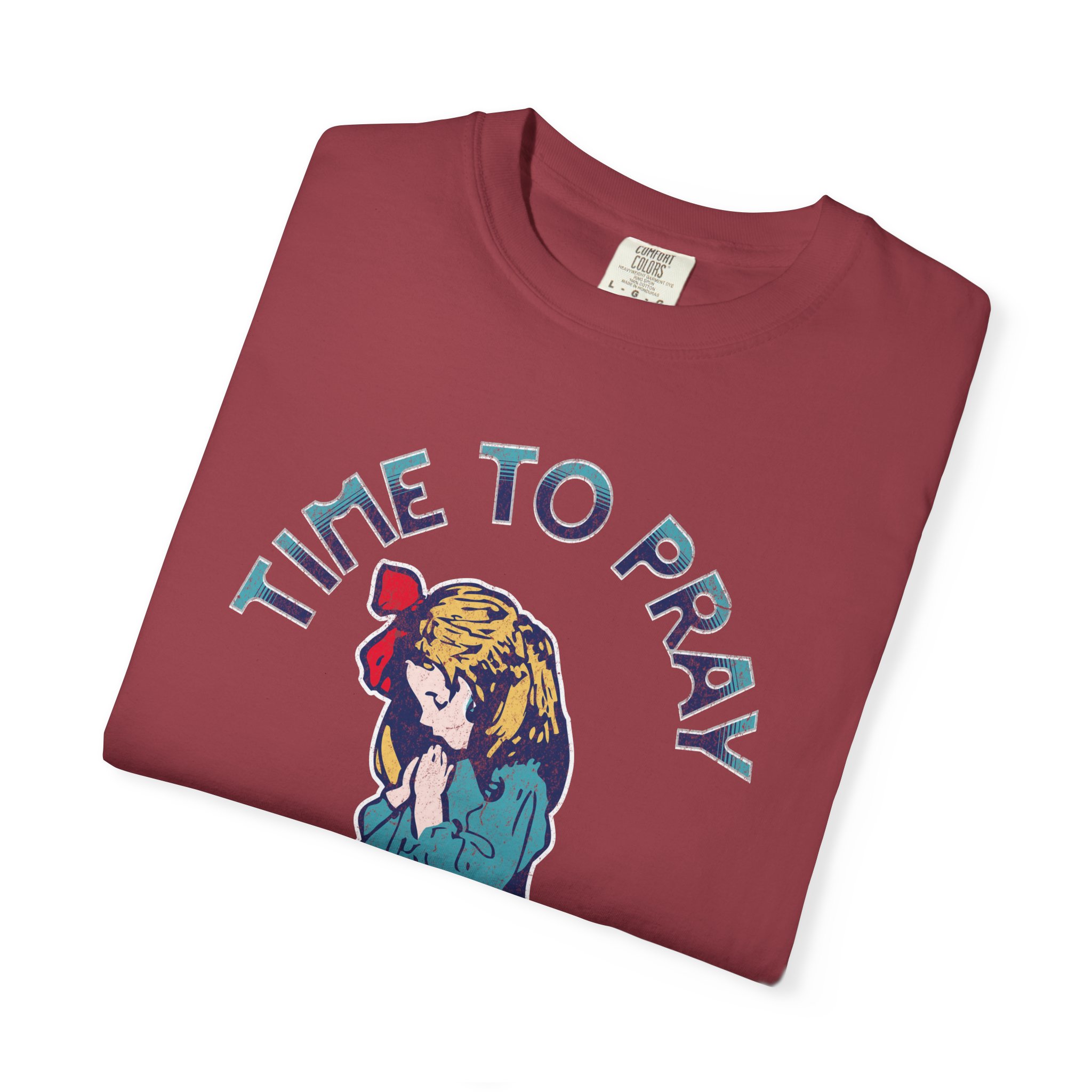 Time to Pray | Comfort Colors® Tee - Image 87