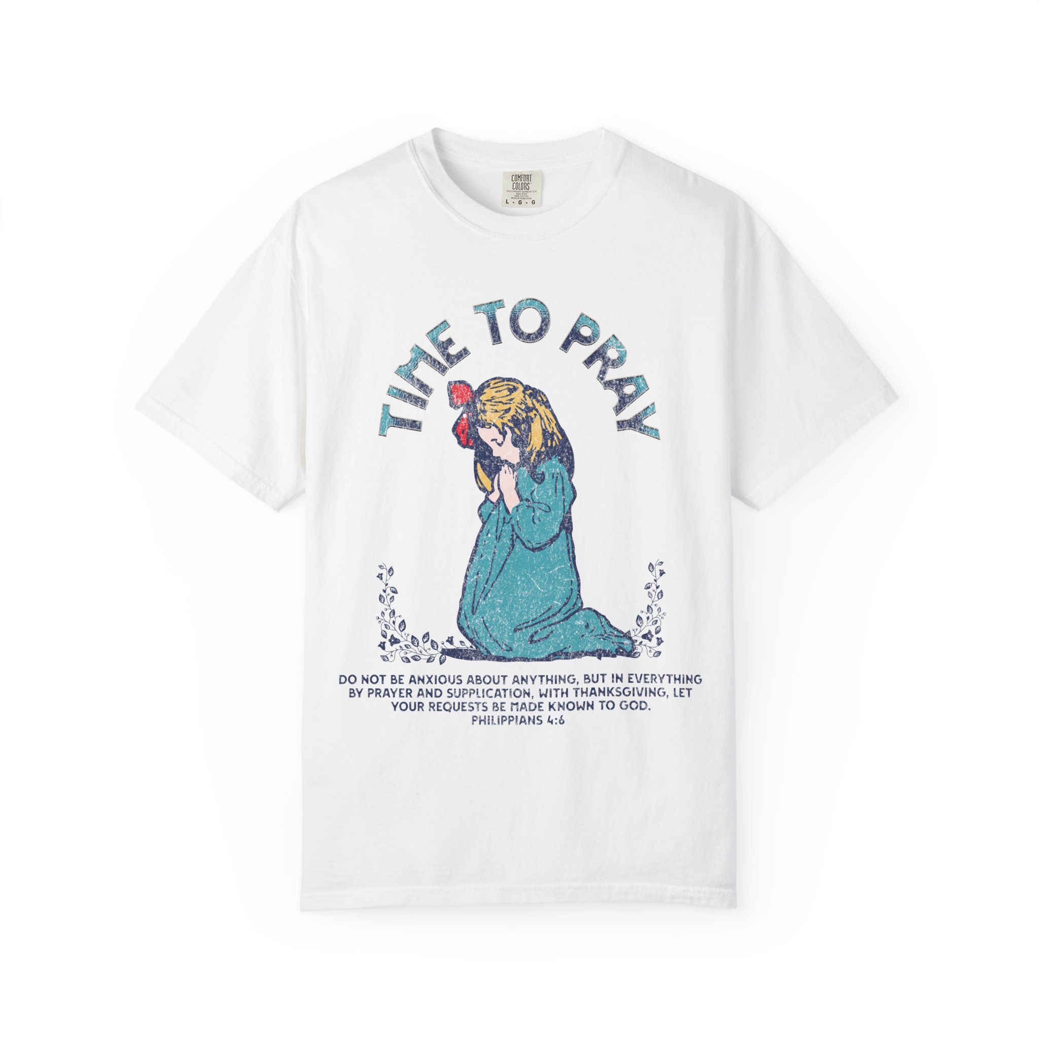 Time to Pray | Comfort Colors® Tee - Image 7