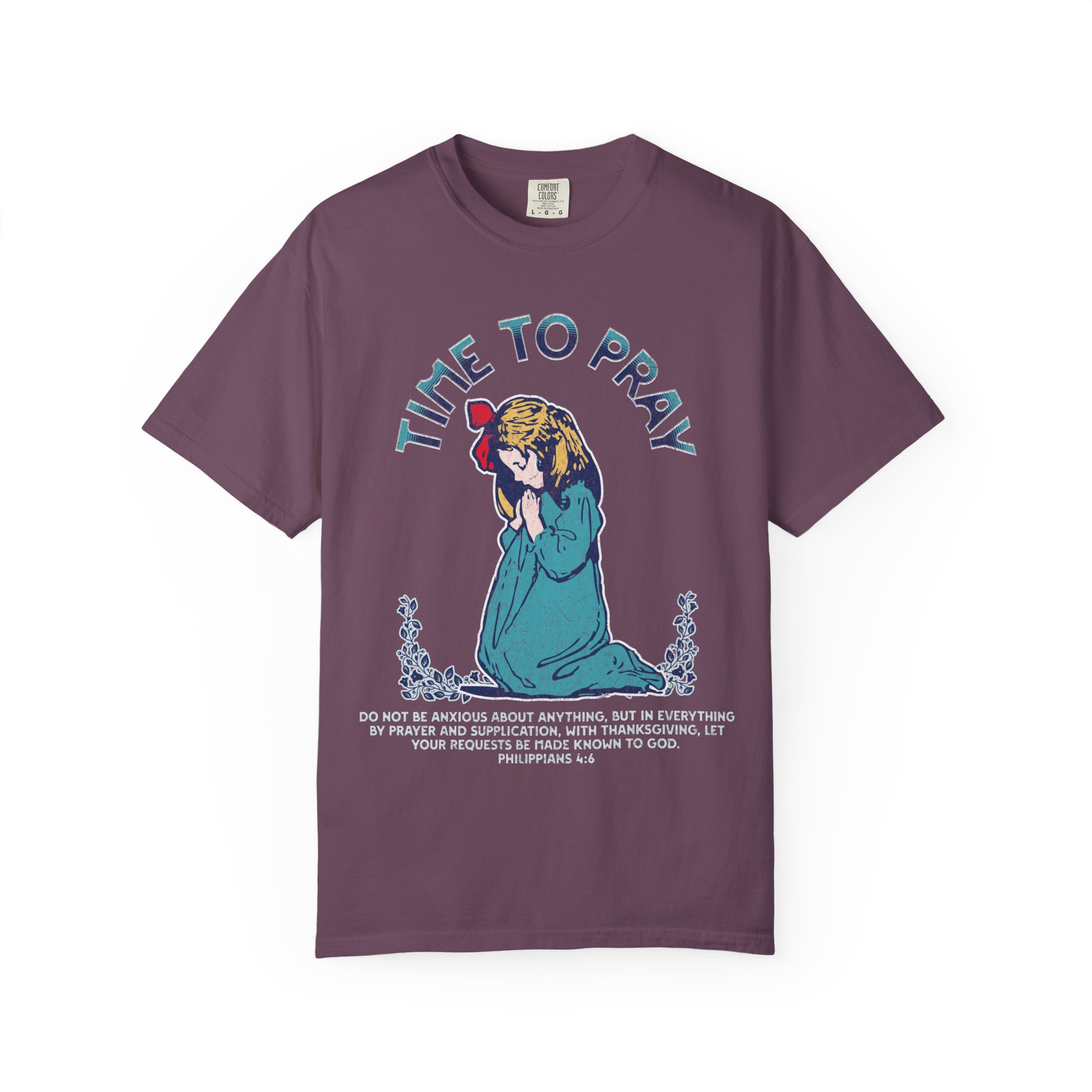 Time to Pray | Comfort Colors® Tee - Image 79