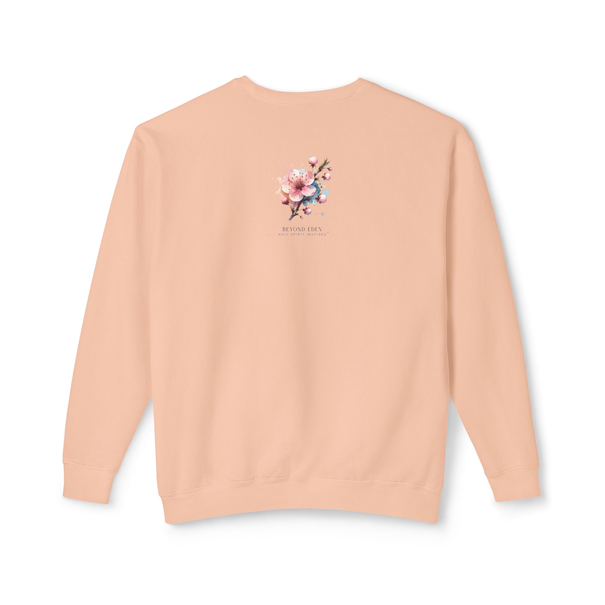Then Sings My Soul | Comfort Colors® Blossom & Birds Sweatshirt - Image 2