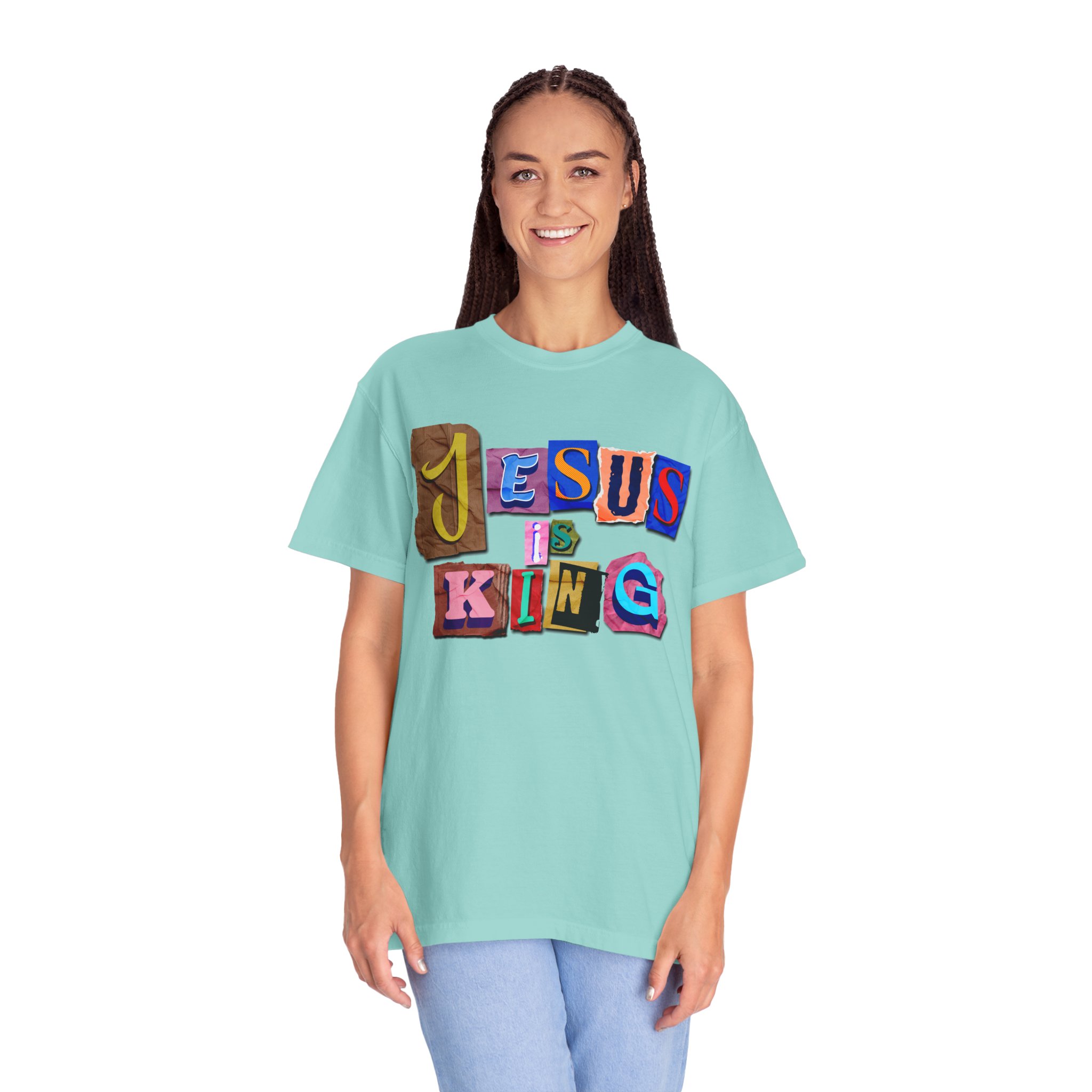 Jesus Is King | Comfort Colors® Christian T-Shirt - Image 50