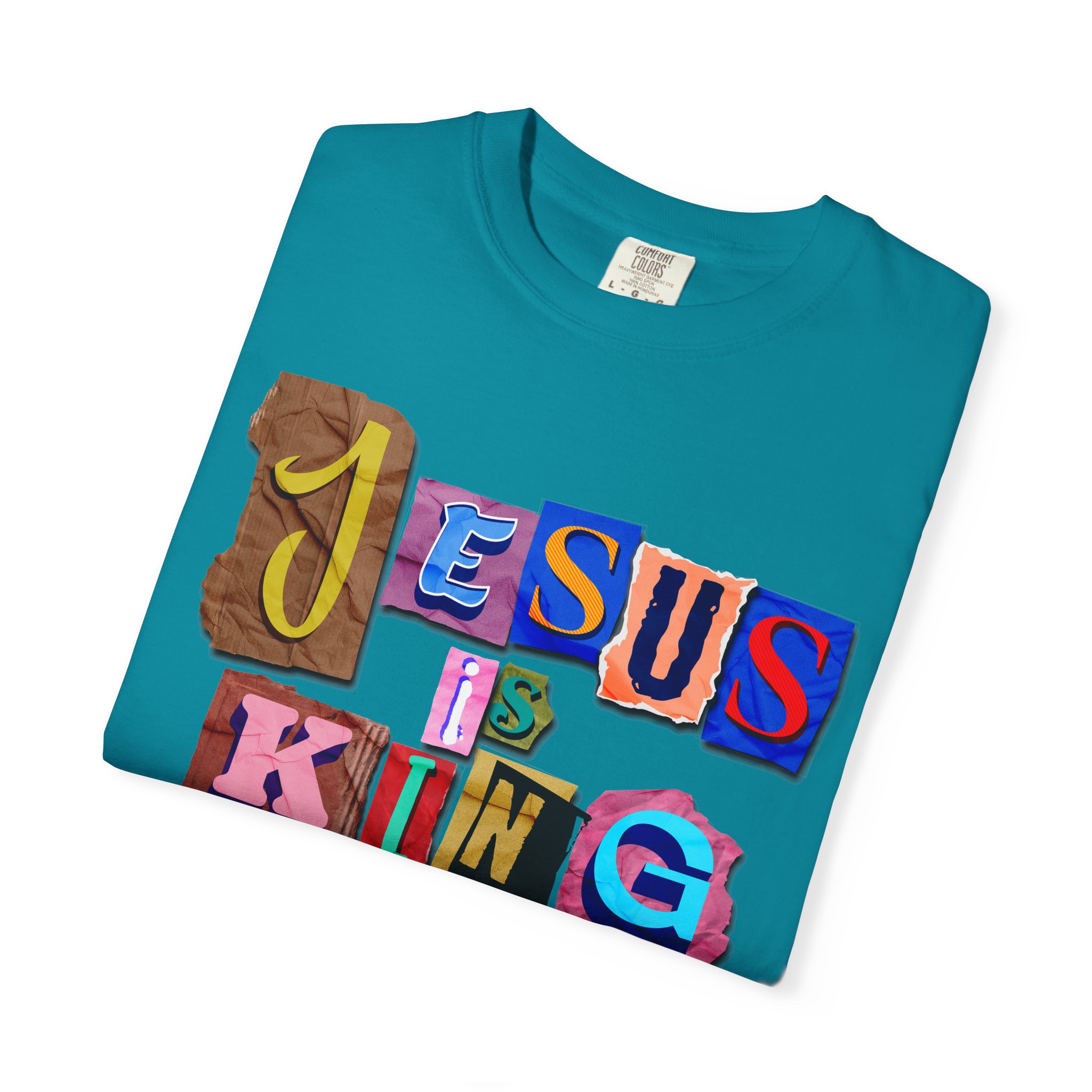 Jesus Is King | Comfort Colors® Christian T-Shirt - Image 66