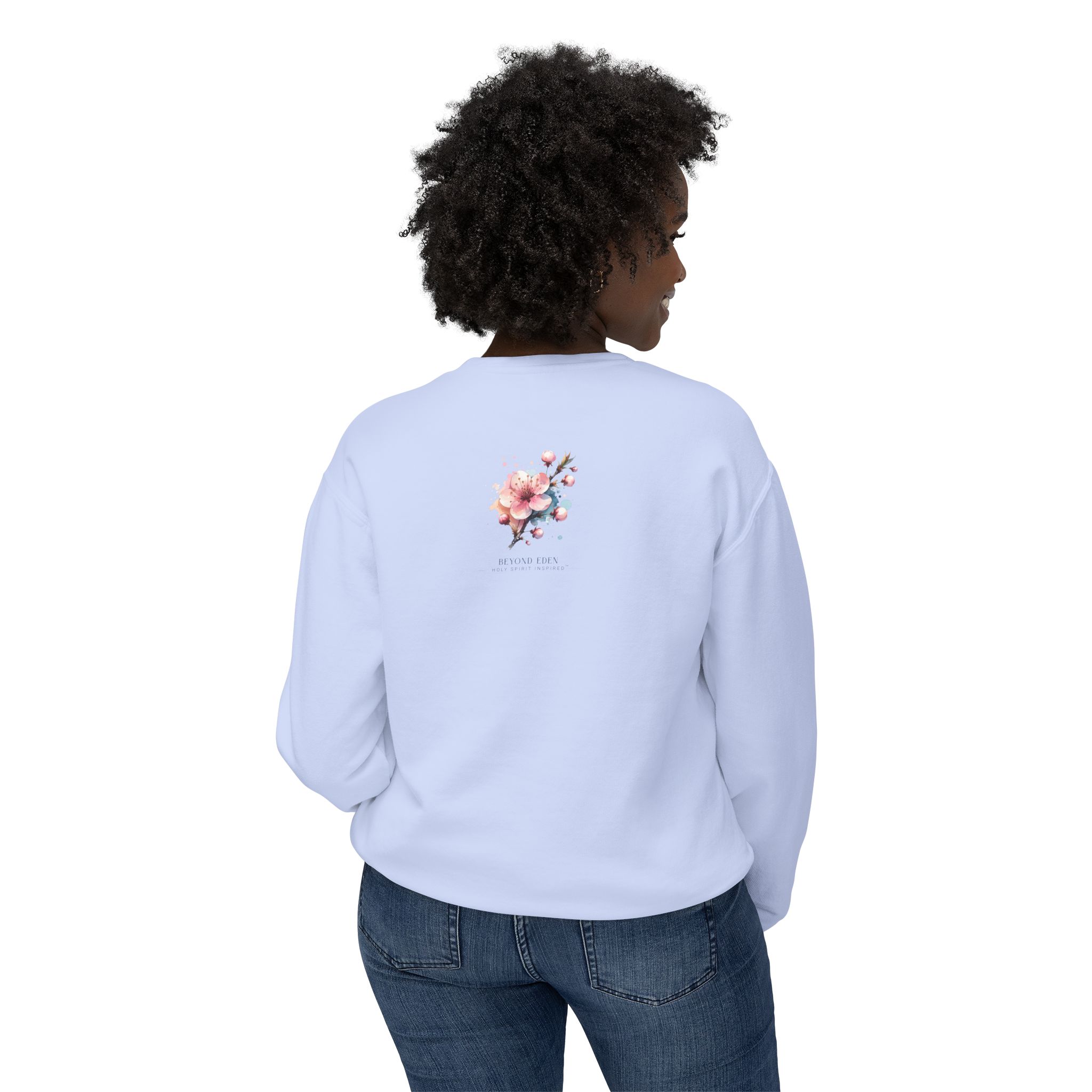 Then Sings My Soul | Comfort Colors® Blossom & Birds Sweatshirt - Image 28