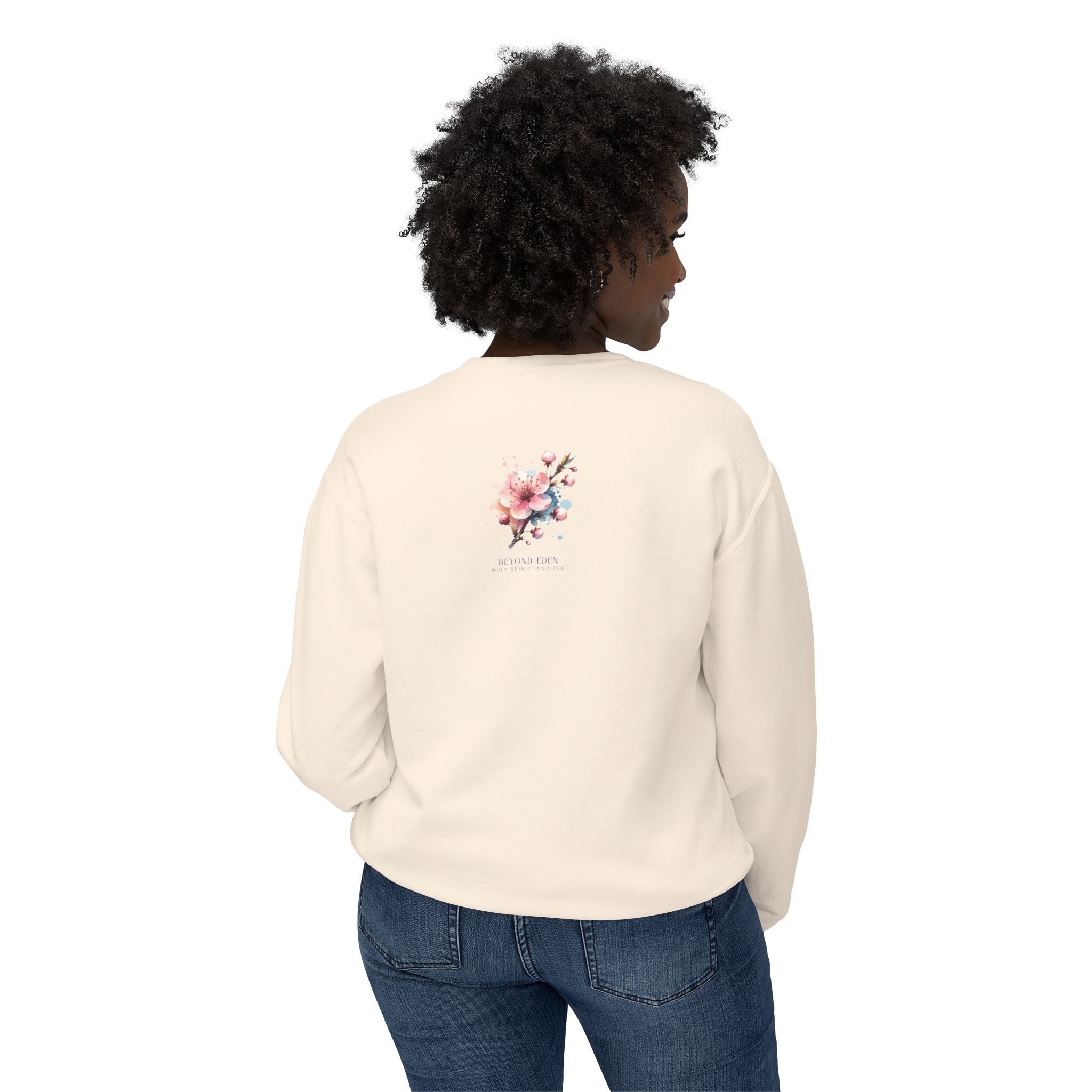 Then Sings My Soul | Comfort Colors® Blossom & Birds Sweatshirt - Image 36